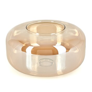 Glazen lampenkap Boza Reserve glas, reserveonderdeel Amber Glazen lampenkap Boza Reserve glas, reserveonderdeel Amber