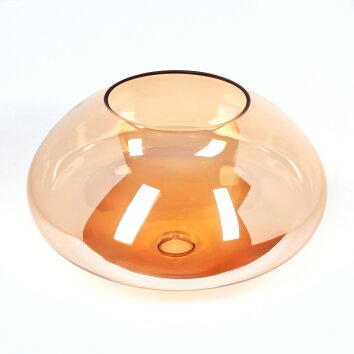 Glazen lampenkap  Mertola Reserve glas, reserveonderdeel Amber