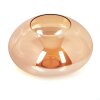 Glazen lampenkap  Mertola Reserve glas, reserveonderdeel Amber
