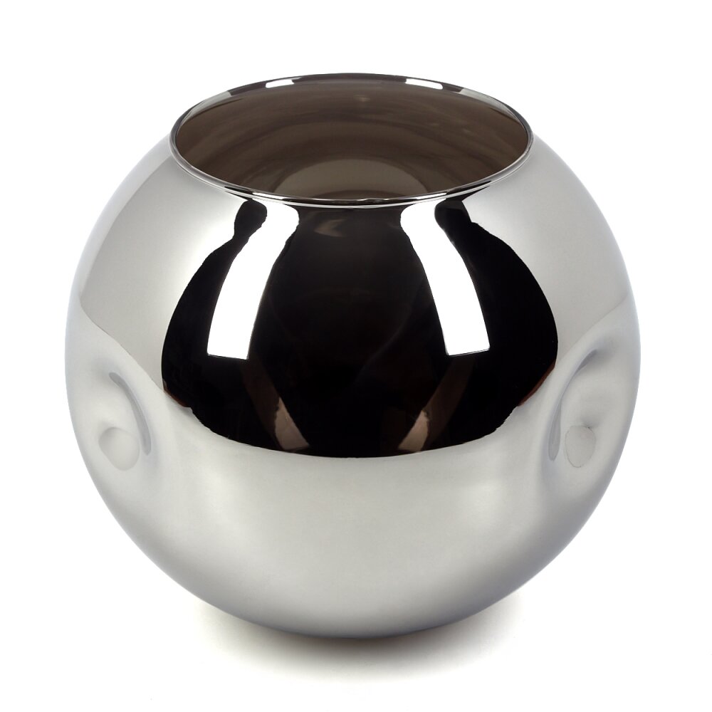 Glazen lampenkap Ripoll Reserve glas, reserveonderdeel Chroom, Rookkleurig main product photo