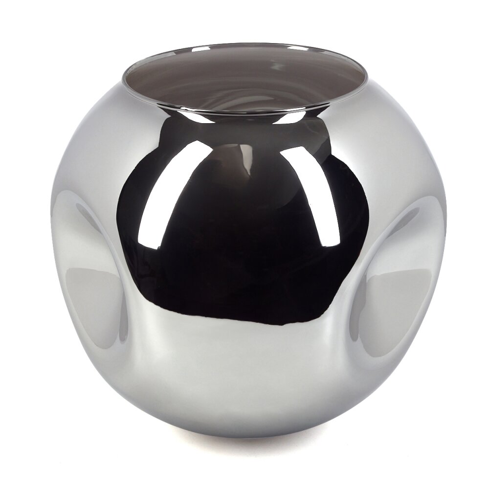 Lampenkap van glas Ripoll Reserve glas, reserveonderdeel Chroom, Rookkleurig main product photo