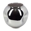Lampenkap van glas  Ripoll Reserve glas, reserveonderdeel Chroom, Rookkleurig
