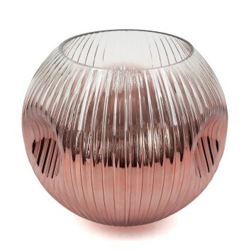 Lampenkap van glas  Ripoll Reserve glas, reserveonderdeel Duidelijk, Koperkleurig