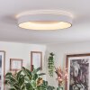 Joren Plafondlamp, Paneel LED Wit, 1-licht, Afstandsbediening