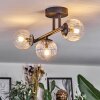 Chehalis Plafondlamp, Kogellampje Duidelijk, 3-lichts