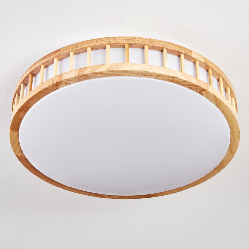 Amarelos Plafondlamp, Paneel LED Wit, 1-licht, Afstandsbediening