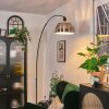 Baloca Staande lamp, Booglampen Zwart, 1-licht