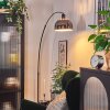 Baloca Staande lamp Chroom, Zwart, 1-licht