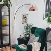 Baloca Staande lamp Koperkleurig, Zwart, 1-licht