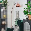 Baloca Staande lamp Koperkleurig, Zwart, 1-licht