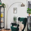 Baloca Staande lamp Nikkel mat, Zwart, 1-licht
