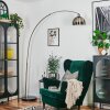 Baloca Staande lamp Nikkel mat, Zwart, 1-licht