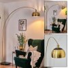 Baloca Staande lamp Goud, Zwart, 1-licht