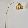 Baloca Staande lamp Goud, Zwart, 1-licht