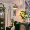 Baloca Staande lamp Goud, Zwart, 1-licht