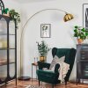Baloca Staande lamp Goud, Zwart, 1-licht