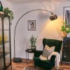 Baloca Staande lamp Chroom, Zwart, 1-licht