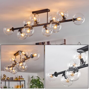 Gastor Plafondlamp, Kogellampje Duidelijk, 10-lichts