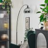 Baloca Staande lamp Chroom, Zwart, 1-licht