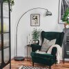 Baloca Staande lamp Chroom, Zwart, 1-licht