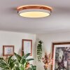 Hiral Plafondlamp, Paneel LED Natuurlijke kleuren, Wit, 1-licht