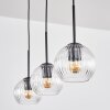 Koyoto Hanglamp, Kogellampje, Hanglamp Duidelijk, 3-lichts