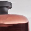 Boza Plafondlamp Koperkleurig, 1-licht Boza Plafondlamp Koperkleurig, 1-licht