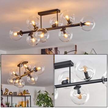 Gastor Plafondlamp, Kogellampje Duidelijk, 8-lichts