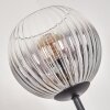 Koyoto Staande lamp 30 cm Hout donker, Zwart, 4-lichts