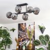 Gastor Plafondlamp, Kogellampje Rookkleurig, 6-lichts