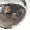 Chehalis Plafondlamp, Kogellampje Rookkleurig, 3-lichts