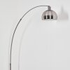 Baloca Staande lamp Nikkel mat, Zwart, 1-licht
