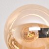 Gastor Plafondlamp, Kogellampje Amber, 6-lichts