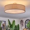 Foggia Plafondlamp Nikkel mat, 3-lichts
