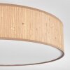 Foggia Plafondlamp Nikkel mat, 3-lichts