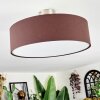 Foggia Plafondlamp Nikkel mat, 3-lichts
