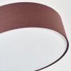 Foggia Plafondlamp Nikkel mat, 3-lichts