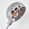 Nikkala Staande lamp Chroom, Wit, 5-lichts