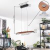 Fugelsta Hanglamp, Hanglamp LED Zwart, 1-licht