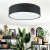 Foggia Plafondlamp Nikkel mat, 3-lichts