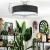 Foggia Plafondlamp Nikkel mat, 3-lichts