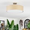 Foggia Plafondlamp Nikkel mat, 3-lichts