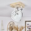 Herford Plafondlamp Natuurlijke kleuren, Wit, 1-licht