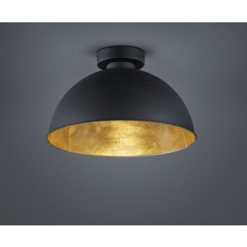 Reality JIMMY Plafondlamp Zwart, 1-licht