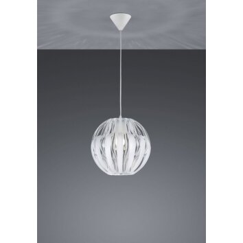 Reality PUMPKIN Hanglamp Wit, 1-licht