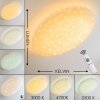 Deckenleuchte Plafondlamp LED Wit, 1-licht, Afstandsbediening