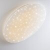 Deckenleuchte Plafondlamp LED Wit, 1-licht, Afstandsbediening