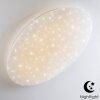 Deckenleuchte Plafondlamp LED Wit, 1-licht, Afstandsbediening