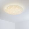 Deckenleuchte Plafondlamp LED Wit, 1-licht, Afstandsbediening