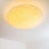 Deckenleuchte Plafondlamp LED Wit, 1-licht, Afstandsbediening